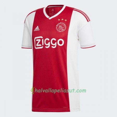 Jalkapallo Pelipaidat Ajax Amsterdam Kotipaita 2018-2019 Lyhythihainen